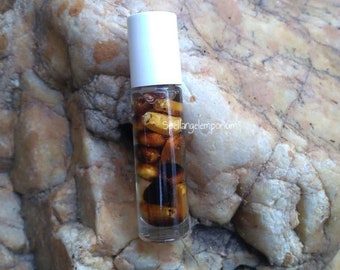 Profumo roll-on con olio per pozione apristrada ~ Perfume de aceite Abre Camino