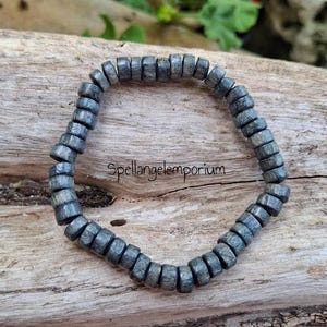 Ogun Blessed Wood Bead Bracelet ~ Pulso de Madera Bendecido de Ogun Bendecido ~Oggun Bracelet - Santeria / Ifa / Yoruba~
