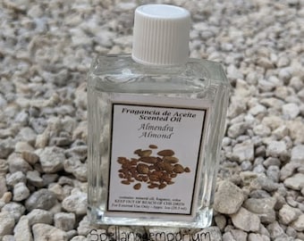 Óleo Perfumado de Amêndoa ~ Aceite de Almendra ~ Óleo Espiritual ~ Aceite Espirituales