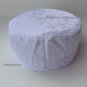 Obatala Santeria Hat, Spiritual Masses, Religious ceremonies - Gorro de Obatala - Santeria Rogacion  Misa Espiritual