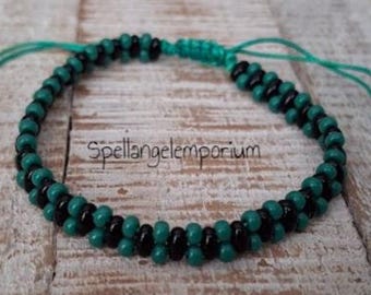 Ogun Blessed verstellbares Armband ~ Ajustable de Ogun Bendecido ~Santeria / Ifa / Yoruba~
