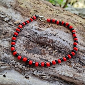 Elegua Blessed Bracelet 8&quot;~ Pulso de Elegua Bendecido 8&quot; ~ Ilde de Elegua - Ilde de Eshu - Santeria / Ifa / Yoruba~ Ilde Eleggua