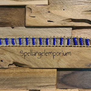 Yemaya Blessed Gold Plated Ilde Bracelet  ~ Ilde de Yemaya -Bendecido  - Santeria Ifa