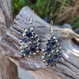 Yemaya Olokun Blessed Ohrringe ~ Aretes de Yemaya Olokun Bendecido ~ Santeria / Ifa / Yoruba~