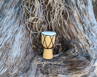 Mini Drum for Elegua 2" / Tambor Miniatura de Elegua 2" - Santeria / Ifa / Yoruba ~Santeria ~ Ifa