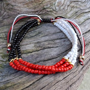 Elegua Blessed Adjustable Ilde Bracelet  ~ Pulso de Elegua Ajustable Ilde bendecida Eleggua  -Santeria Ifa