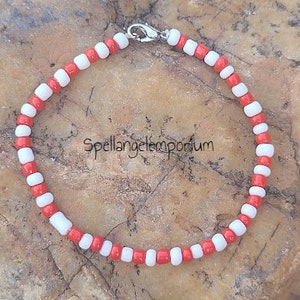 Chango Blessed Bracelet (8in) ~ Pulso de Chango Bendecido (8&quot;) ~Santeria / Ifa / Yoruba~ Ilde Chango Ide Shango