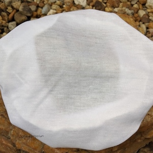Funda de Sombrero Elástica para Santería, Misas Espirituales, Ceremonias Religiosas - Quilla Estirable Blanca Santeria Rogacion Misa Espiritual