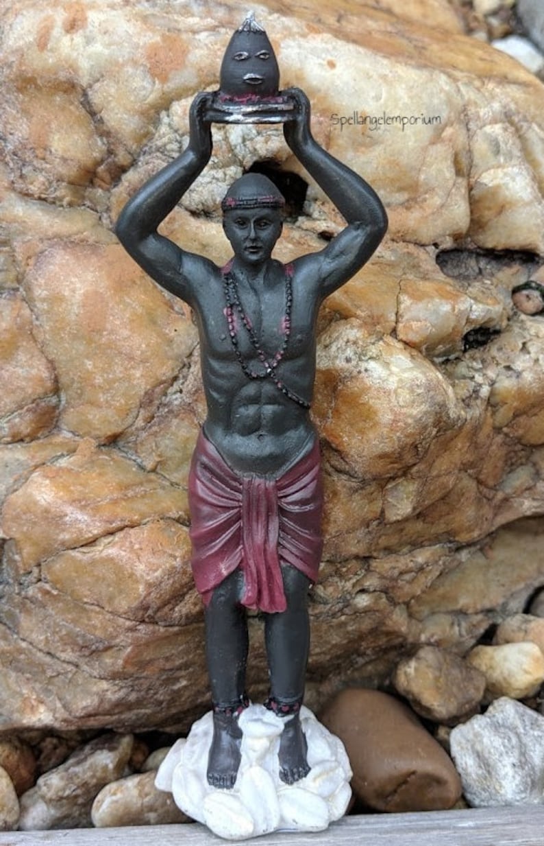 Elegua Statue Blessed With Waters of Elegua Estatua De Elegua Etsy