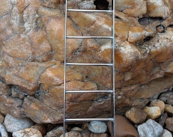 Metalen ladder - 7 treden voor Santeria, Ifa, Yoruba - Ogun - Oggun