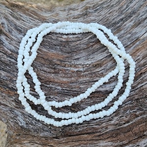 Obatala Eleke Gesegnete Halskette ~ Collar de Obatala Bendecido ~ Eleke de Obbatala Santeria/Ifa /Yoruba Baba Obatala