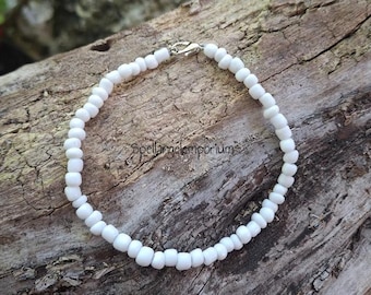 Obatala Bendito Pulsera 8"~ Pulso de Obatala Bendecido 8" ~ Santeria / Ifa / Yoruba~