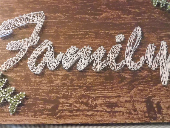 Family String Art | Etsy