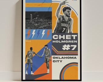 OKC Thunder Chet Holmgren poster