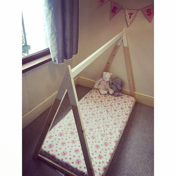 white teepee bed