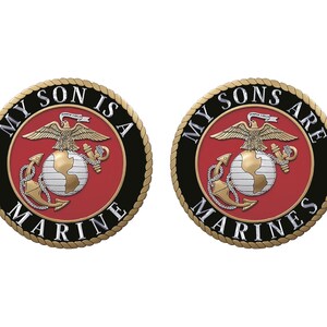 Marine Decal He S Not Just A Marine He S My Son Etsy