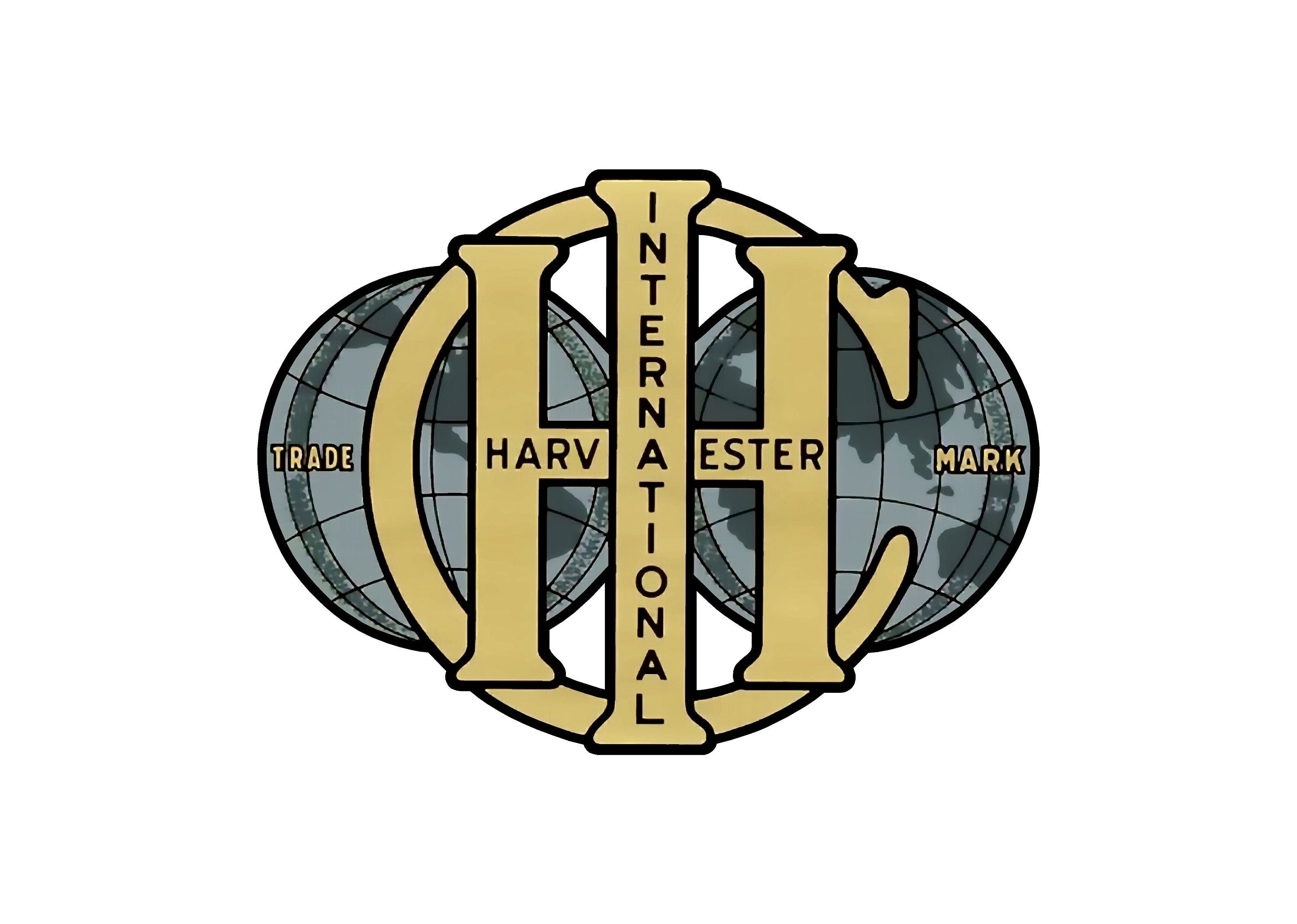 International Harvester Vintage 1919 Emblem Sticker Decal Etsy