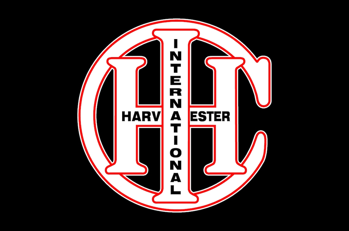 International Harvester Vintage 1920's Round Emblem Etsy