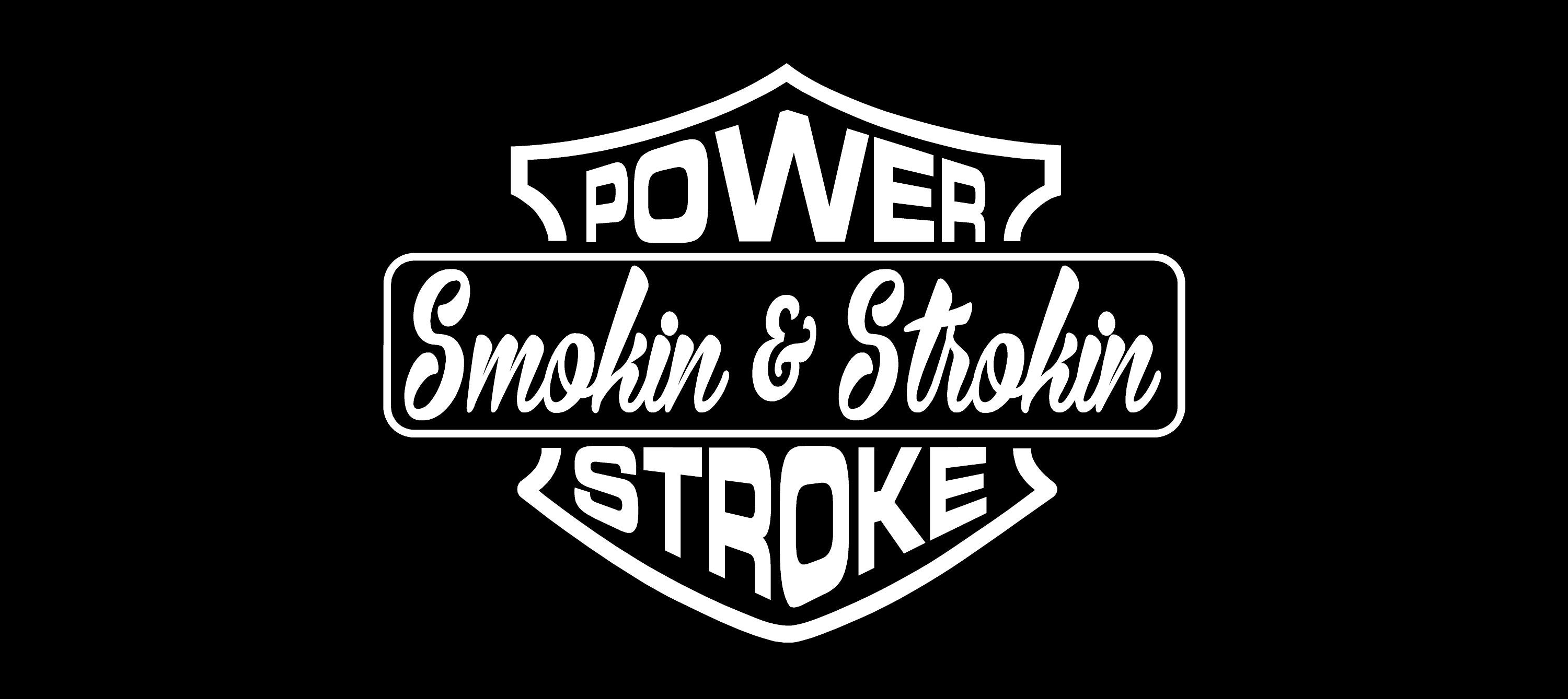 Power Stroke Decal Power Stroke Decal Power Stroke Sticker Etsy