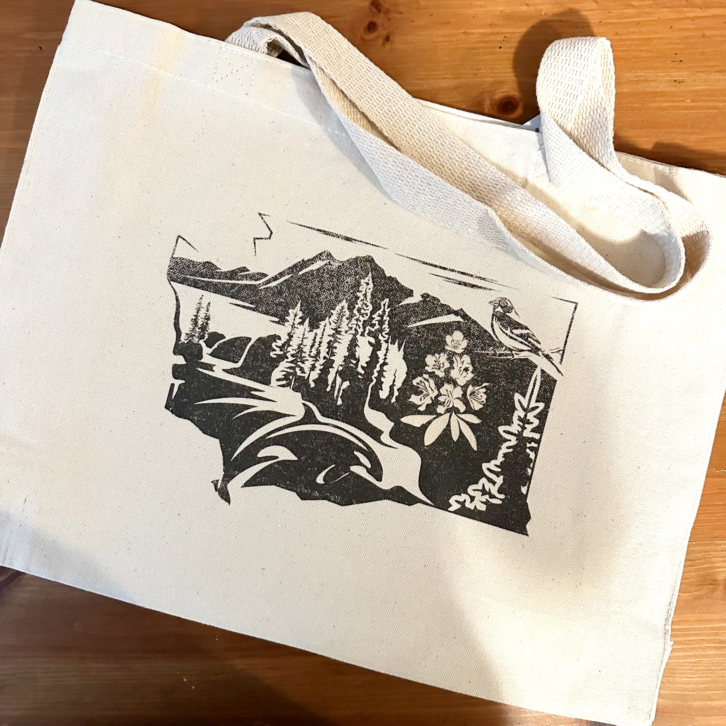 Reusable Shopping Bag - Washington, 15.5
