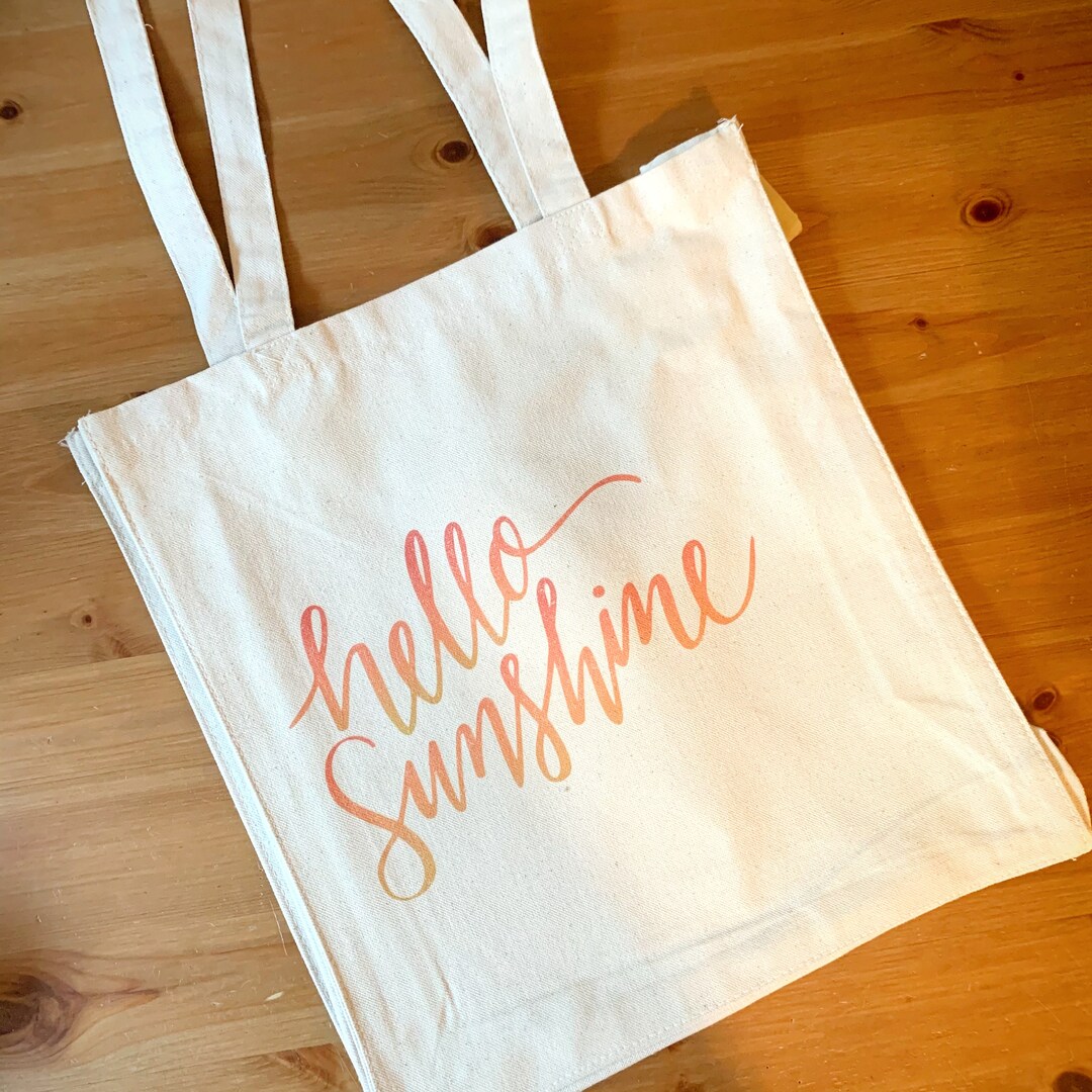 Reusable Shopping Bag Sunshine, 14x15x4, Grocery Bag, Farmers Market Bag, Tote Bag, Canvas, Beach Bag, Eco, Sustainable, Book Bag - Etsy Reusable Shopping Bag Sunshine, 14x15x4, Grocery Bag, Farmers Market Bag, Tote Bag, Canvas, Beach Bag, Eco, Sustainable, Book Bag - Etsy