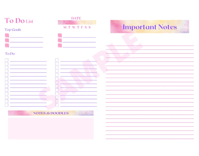 Editable to do list fillable to do list printable to do etsy m xico