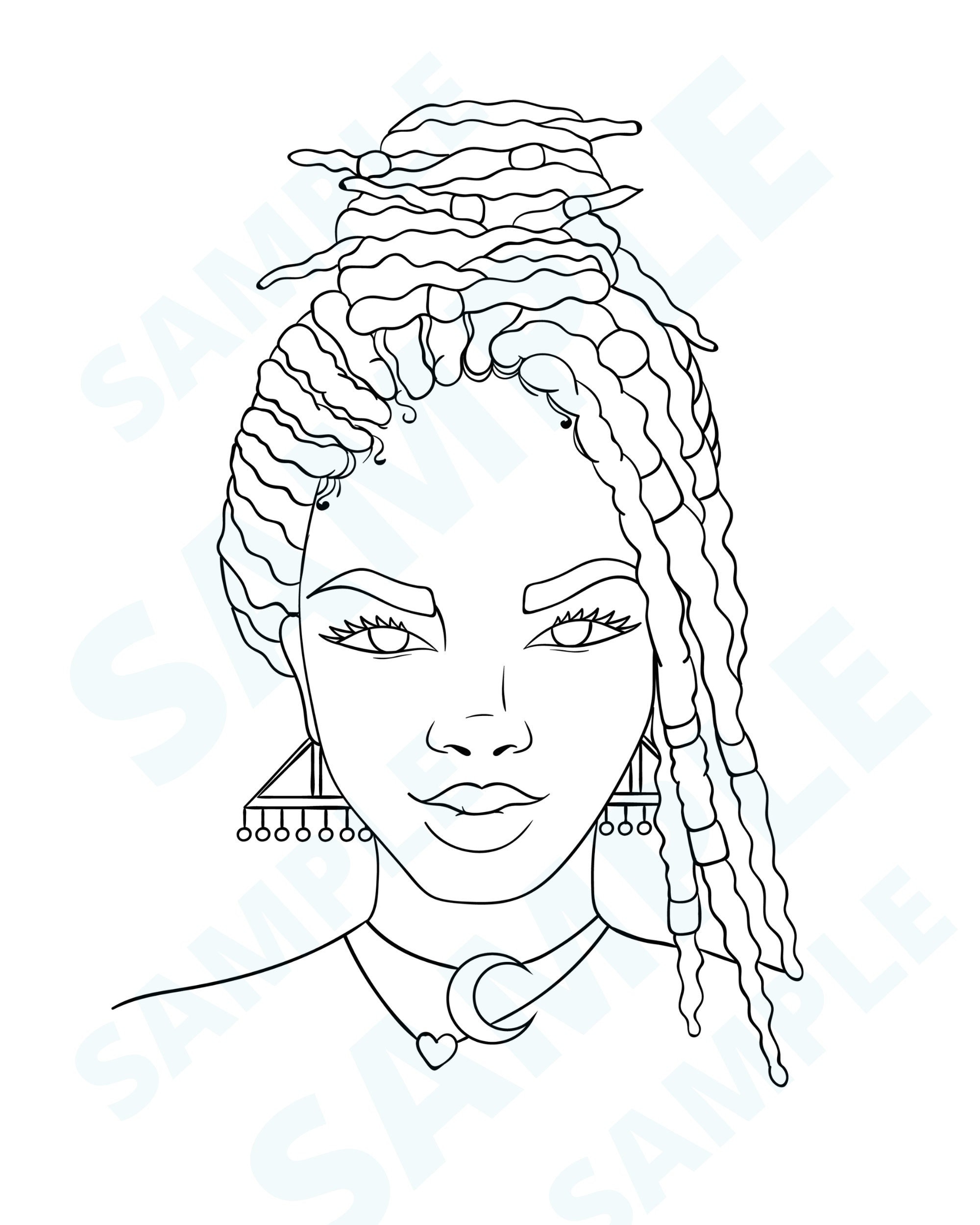 Famous Black People Coloring Pages - Il Fullxfull.3943055174 8lth 