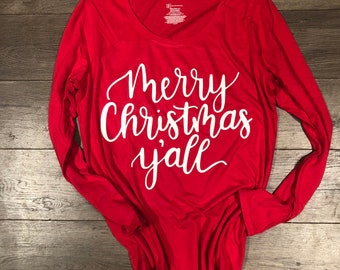 Merry christmas yall | Etsy
