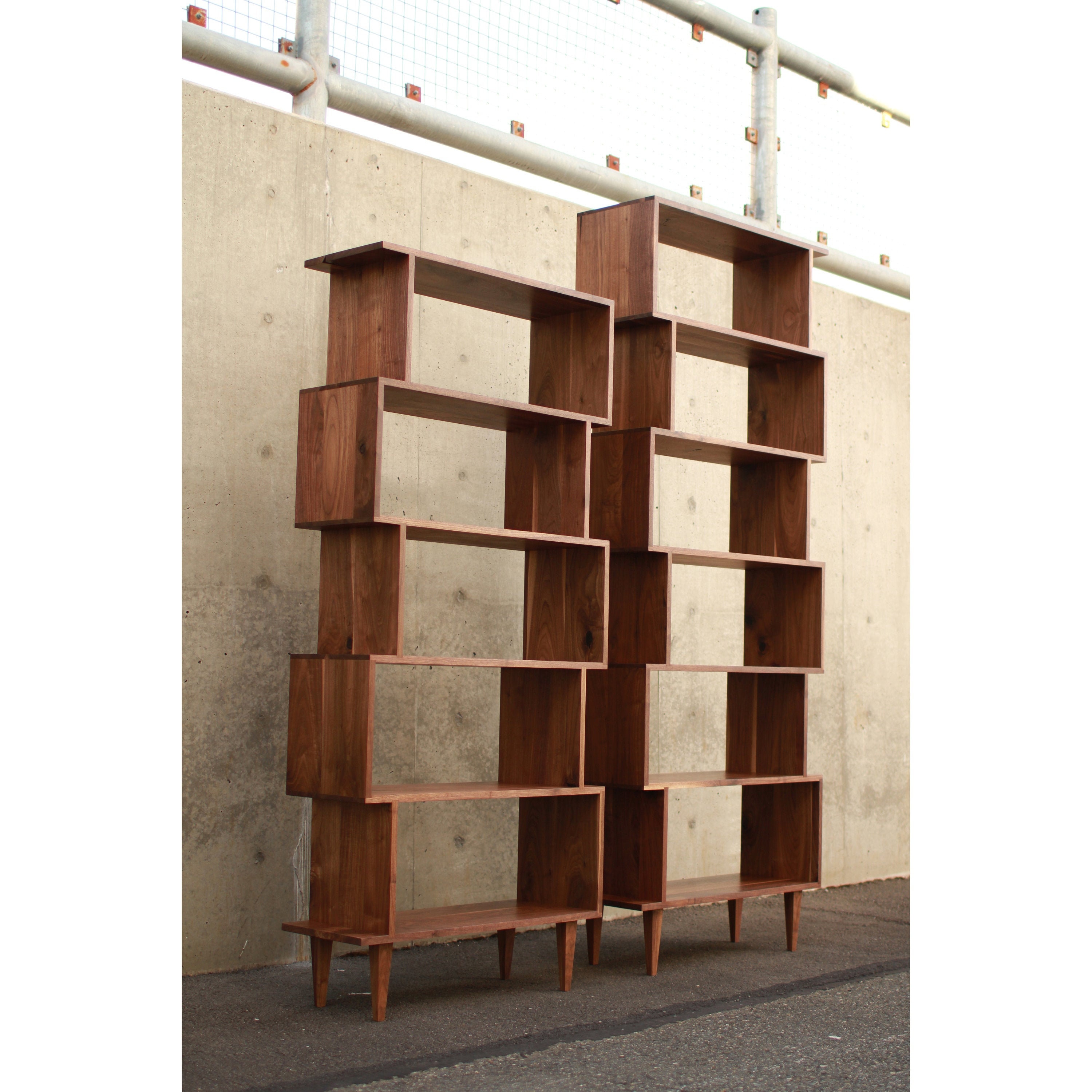 modern book case