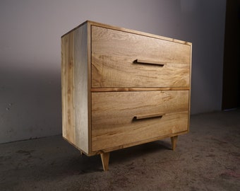 Parker Filing Cabinet, Mid-Century Modern File Cabinet, Modern Filing Drawers, Wood File Cabinet (Shown in Myrtle)