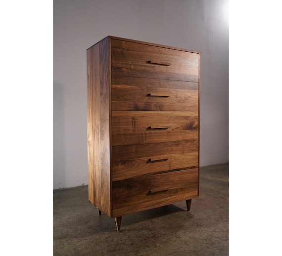 Buy Highboy Dresser Mid century Dresser Modern Highboy 5 Drawer