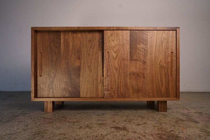 Rosenberg Bench, Entryway Storage Bench, Shoe Bench, Small Space Shown in Walnut image 3