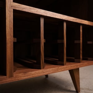 Hoppe Bar Cabinet, Wine Cabinet, Bottle Storage Shown in Walnut image 6