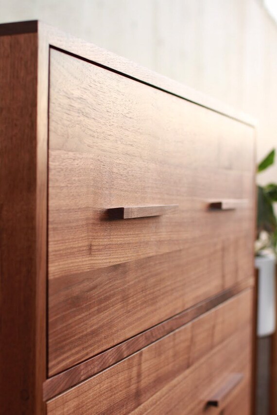 Parker Filing Cabinet Mid Century Filing Cabinet Solid - Etsy