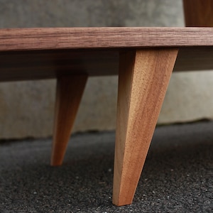 Lopez Vinyl Console, Handcrafted Solid Wood, LP Record Storage (Shown in Walnut) image 5