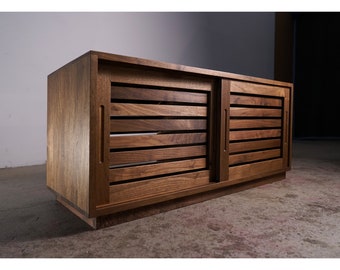 Rosenberg Foyer Bench, Entryway Storage Bench, Shoe Bench, Solid Wood, PNW Made (Shown in Walnut)