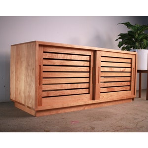 Rosenberg Foyer Bench, Entryway Storage Bench, Shoe Bench, Solid Wood, PNW Made (Shown in Cherry)