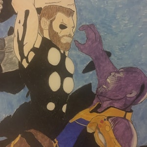 Thor vs Thanos
