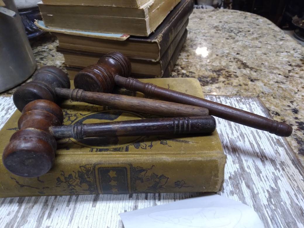 Wooden Gavel for sale Only 4 left at 65