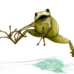 Leap Frog Greeting Cards - Set of 10