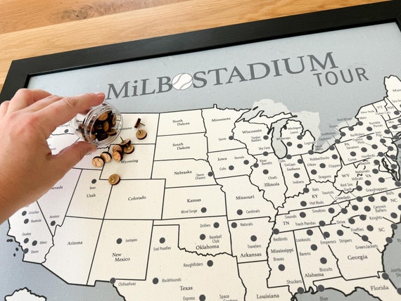 125th ANNIVERSARY USA BASEBALL MAP パズル