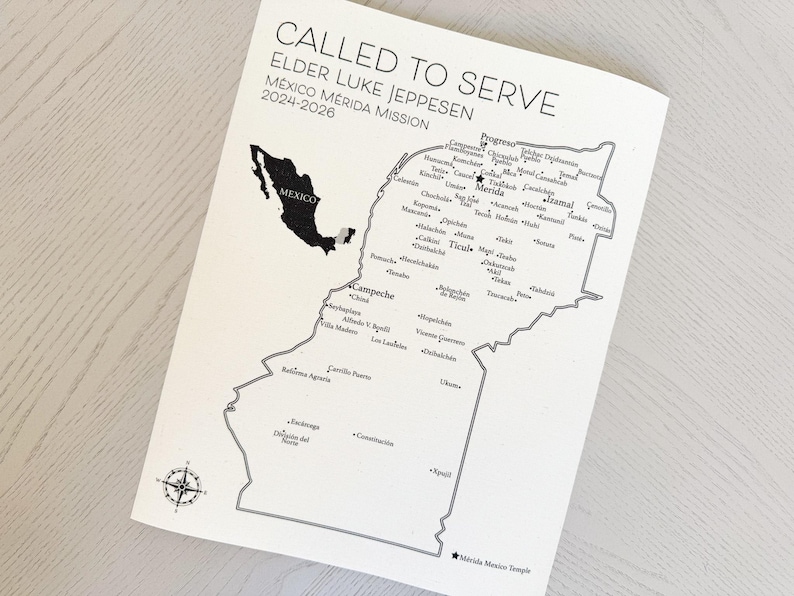 Missionary Map: Push Pin USA LDS Mission Tracker, Custom Keepsake Gift afbeelding 5