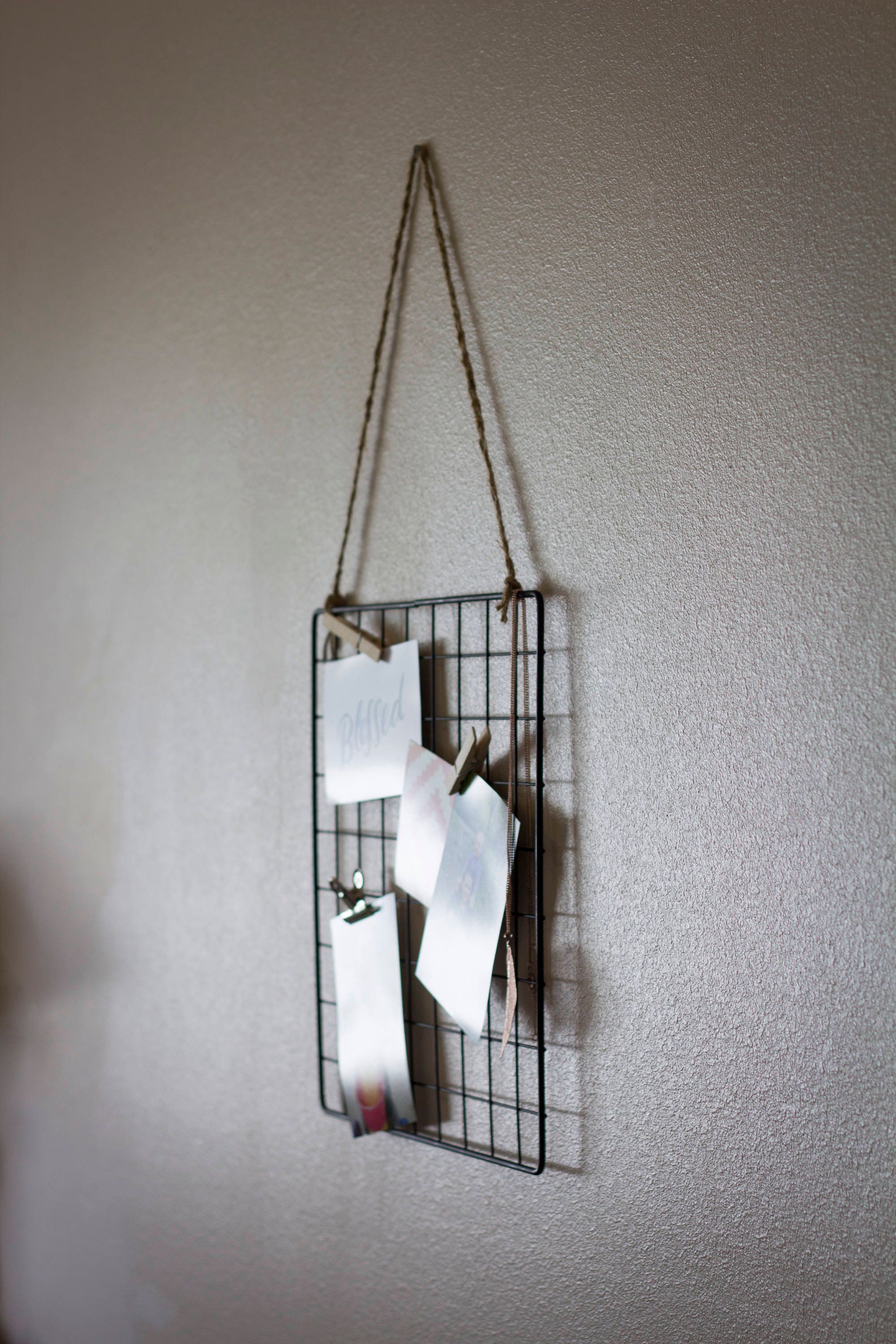 Wire Wall Grid Photo Display Office Decor Dorm Decor Grid Etsy