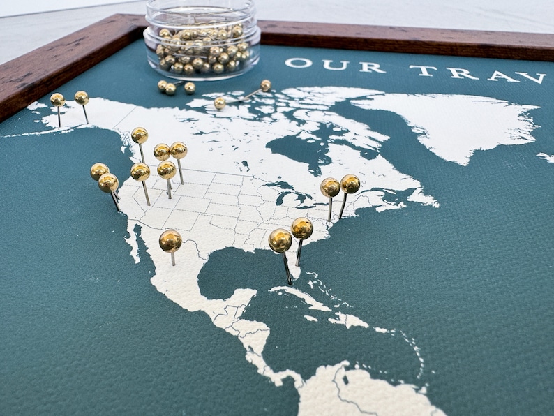 US States noted for detailed USA Travels