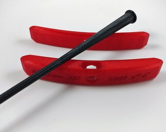 Full Size Turkish Spindle (ready to ship *** Glitter Flake Red ***   or custom orders available)
