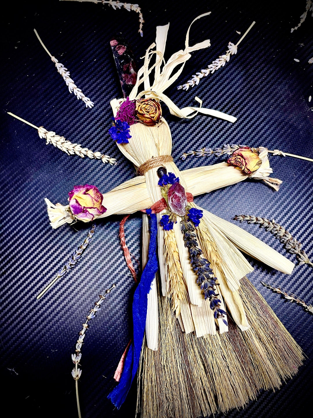 Imbolc, Corn Husk Dolly, Broom, Besom, Voodoo Doll, Poppet, Home