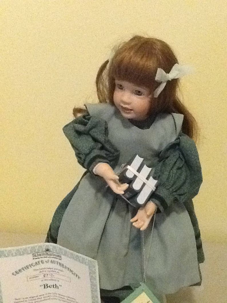 Ashton Drake Porcelain Collectable Doll beth From Etsy