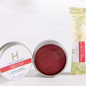 Tinted Lip Balm Best Seller Natural Beauty Products Eco-Friendly Packaging Care Package image 3