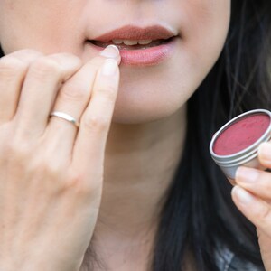 Tinted Lip Balm Best Seller Natural Beauty Products Eco-Friendly Packaging Care Package image 5