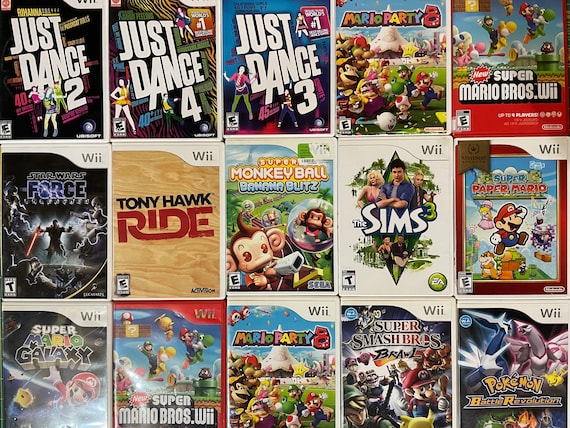 Authentic Nintendo Wii Games - Etsy